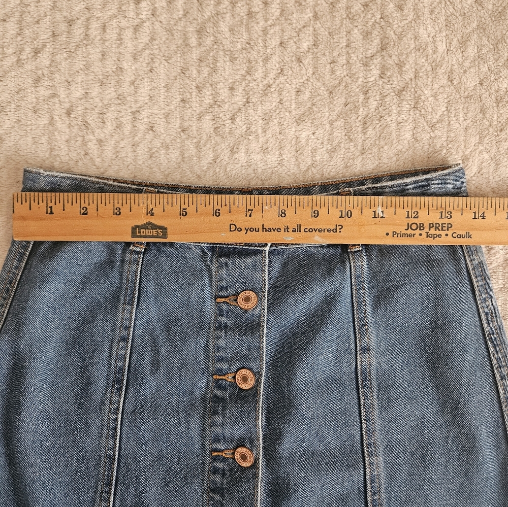 🖤3/$15 Denim Mini Skirt, Size Small - Picture 4 of 8